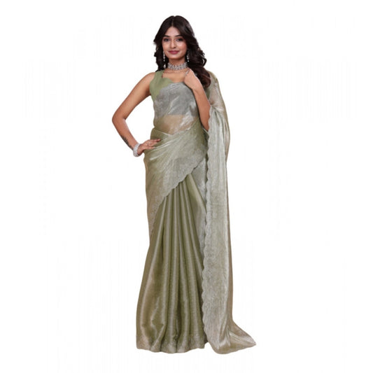Light Green Jimmy Choo Bollywood Saree