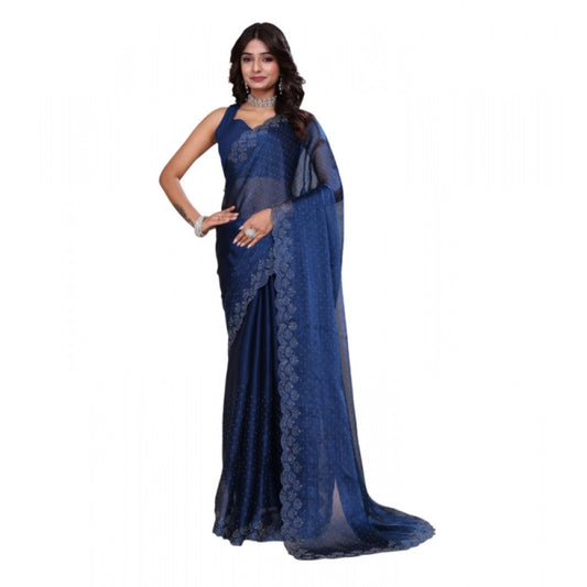 Blue Jimmy Choo Bollywood Saree