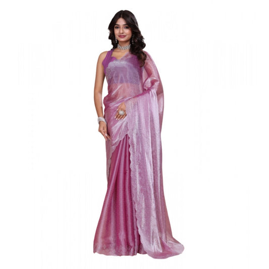 Magenta Jimmy Choo Bollywood Saree