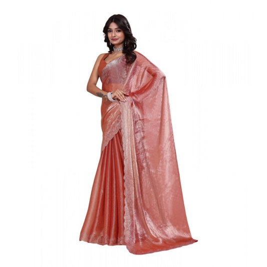 Orange Jimmy Choo Bollywood Saree