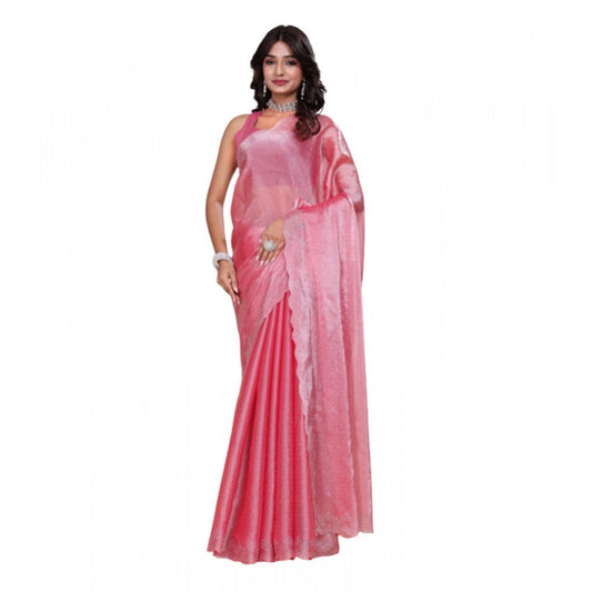 Pink Jimmy Choo Bollywood Saree