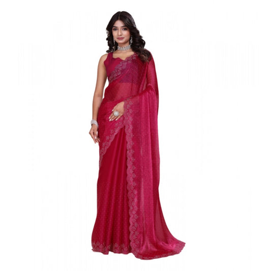 Red Jimmy Choo Saree